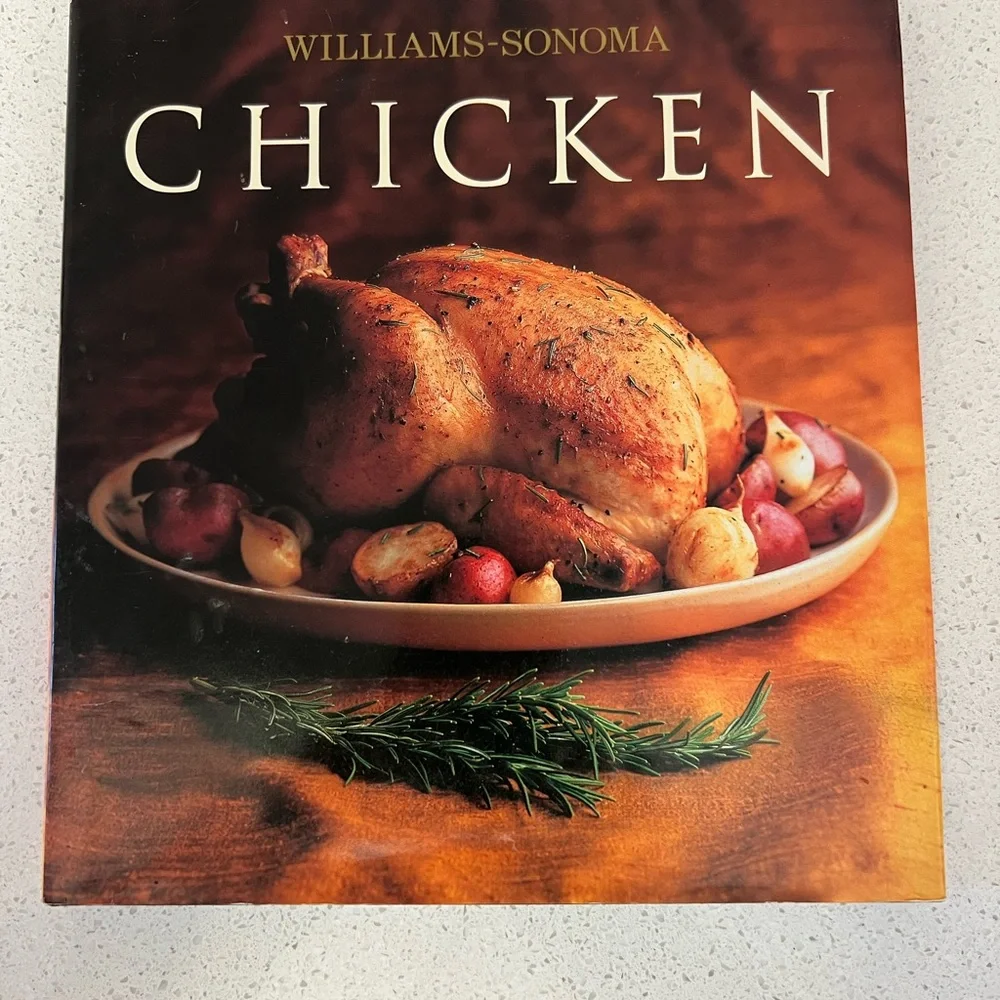 Williams Sonoma Chicken Cookbook with Rich Brown Cover